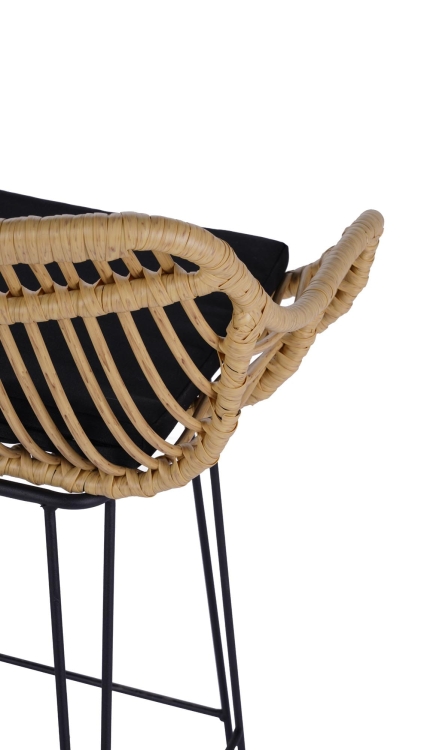 H105 hoker naturalny / czarny (1p=2szt)