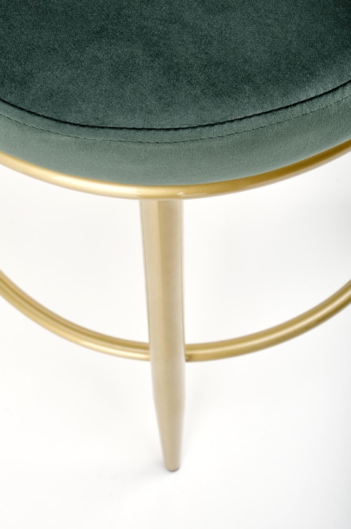 H115 hoker ciemny zielony / złoty (2p=2szt)