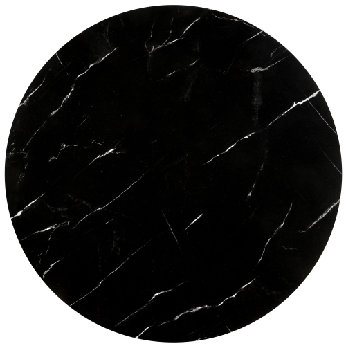 PAOLA zestaw 2 ław, czarny marmur / złoty (1p=1szt)