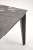 FELIX stół rozkładany, blat - popielaty marmur, nogi - czarny (2p=1szt)